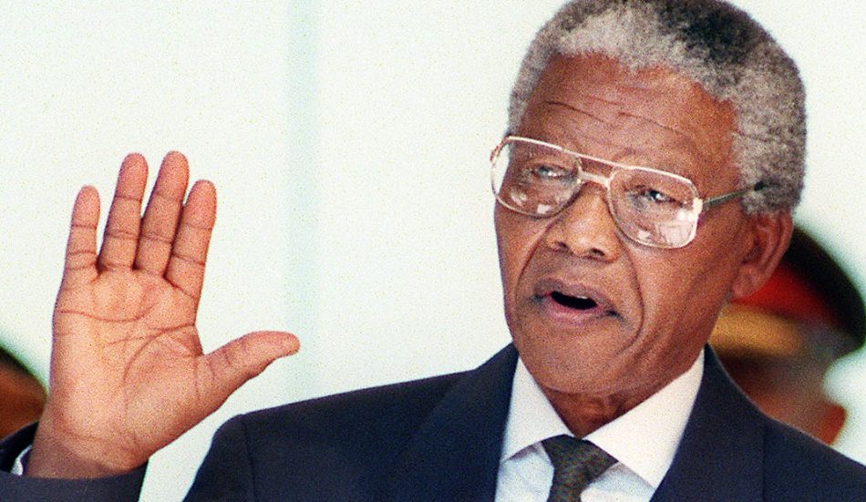 Nelson Mandela's oath