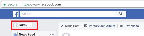 Facebook profile setup
